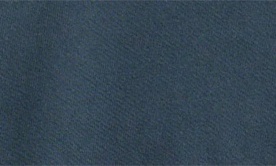 One Of These Days Into The Distance Embroidered Cotton Graphic Zip-up Hoodie In Blue