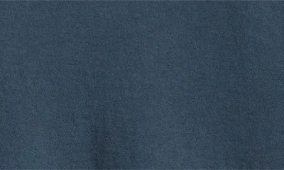 One Of These Days Velvet Morning Cotton Graphic T-shirt In Blue