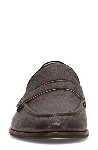 Frye Faith Penny Loafer In Brown