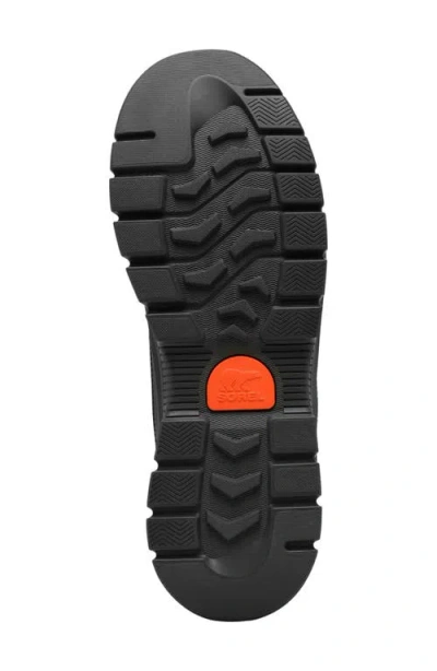 Sorel Men's Outing Round Toe Mid Top Shoes In Black