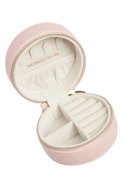 Nordstrom Mini Jewelry Box With Keychain Charm In Pink