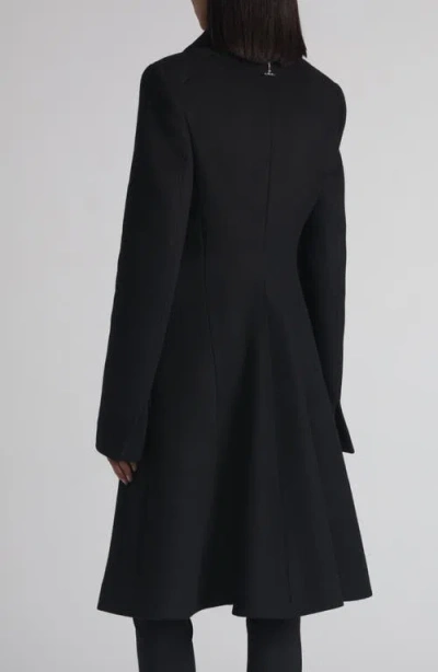 Alexander Mcqueen Wool And Cashmere Coat Coats And Trench Coats Black In Black