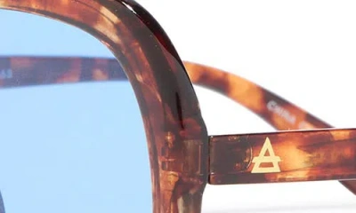 Aire Cadent 54mm Aviator Sunglasses In Brown