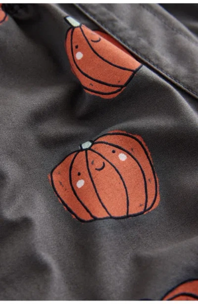 Next Kids' Pumpkin Print Pull-on Cotton Pants In Multi