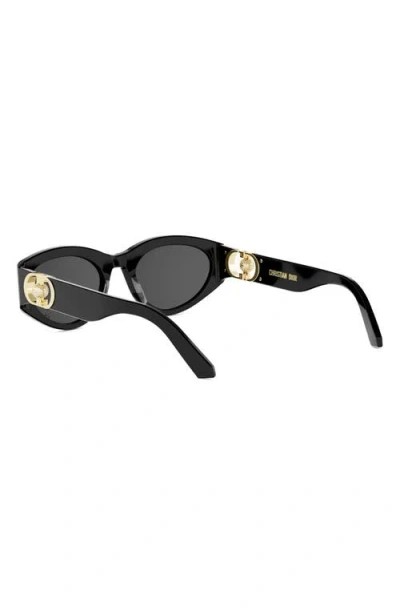 Dior 30montaigne B7i 54mm Butterfly Sunglasses In Black