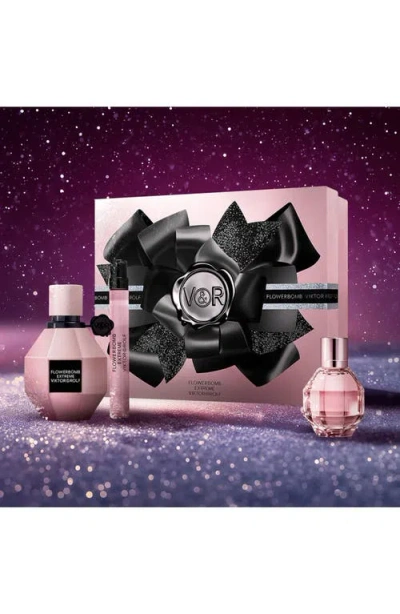 Viktor & Rolf Flowerbomb Extreme Eau De Parfum Intense Gift Set In Multi