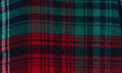 Ruggedbutts Kids' Christopher Plaid Button-up Shirt In Black