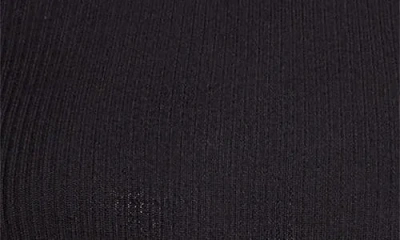Twp Knit Turtleneck Merino Wool Top In Black In Black