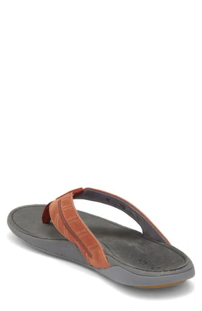Olukai Tuahine Waterproof Flip Flop In Multi
