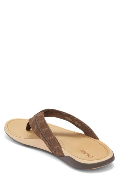 Olukai Tuahine Waterproof Flip Flop In Multi