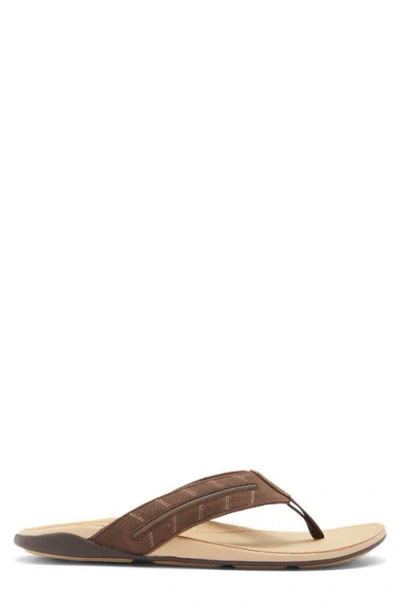 Olukai Tuahine Waterproof Flip Flop In Multi