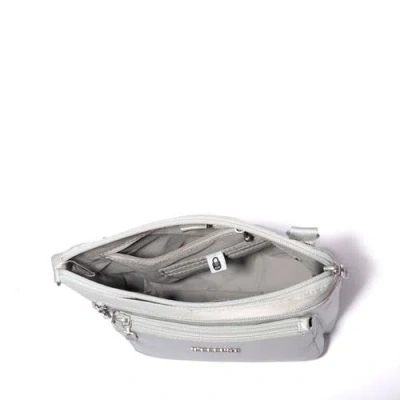 Baggallini Modern Pocket Crossbody Bag In Silver