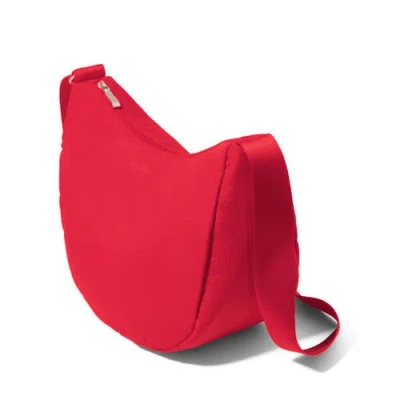 Baggallini Swift Crescent Crossbody In Red