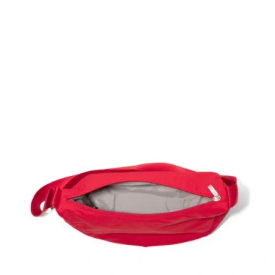 Baggallini Swift Crescent Crossbody In Red