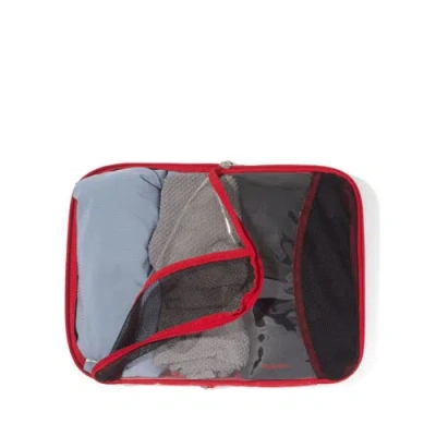 Baggallini Compression Cube 3-piece Set In Red