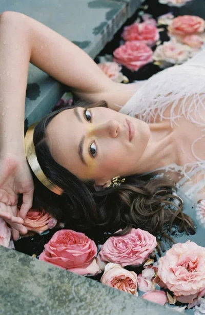 Epona Valley Narrow Spun Crown In Gold