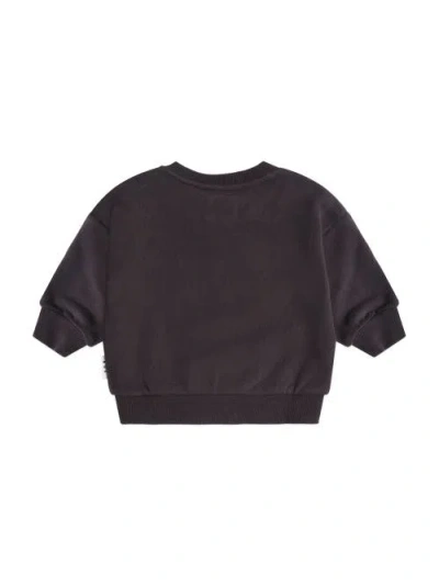 Huxbaby Furry Huxbear Sweatshirt Boys In Black