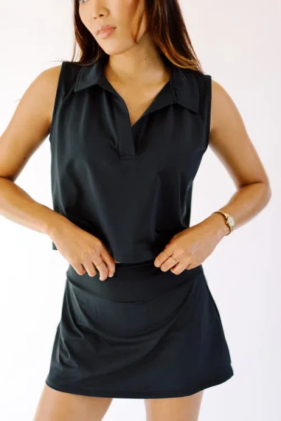 Beldrie Elevated Top In Black