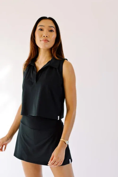 Beldrie Elevated Top In Black