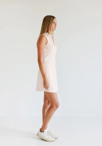 Beldrie Pace Collared Dress In Pink