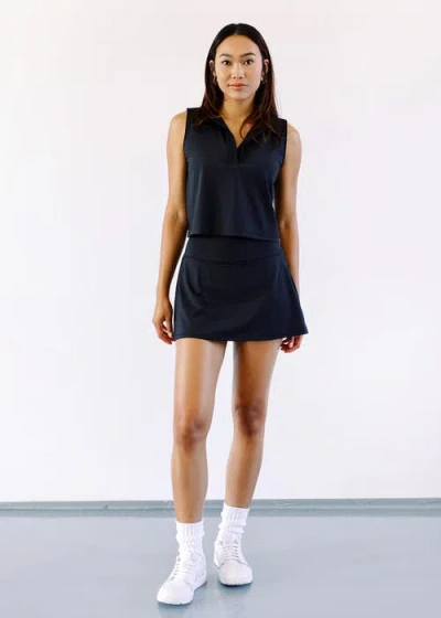 Beldrie Elevated Skort In Blue