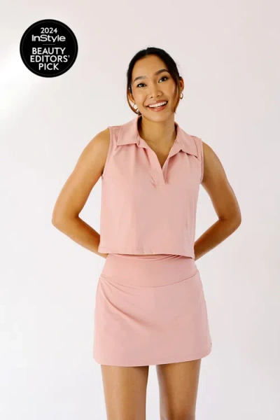 Beldrie Elevated Skort In Pink