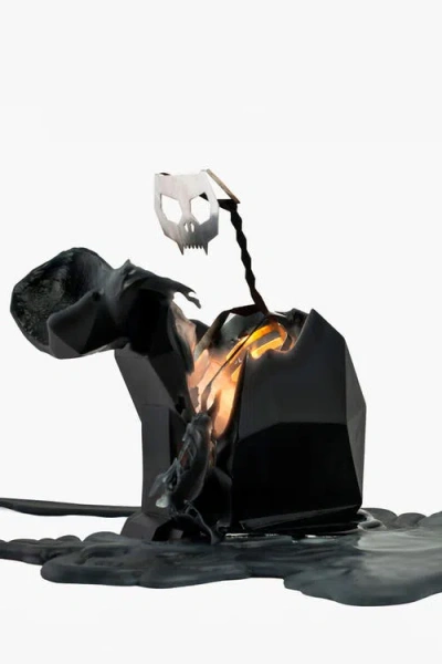 54celsius Pyropet Kisa Cat Candle In Black