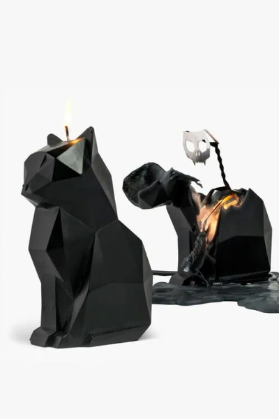 54celsius Pyropet Kisa Cat Candle In Black