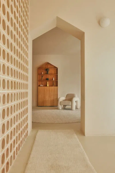 Lorena Canals Woolable Rug Longue Natural In White