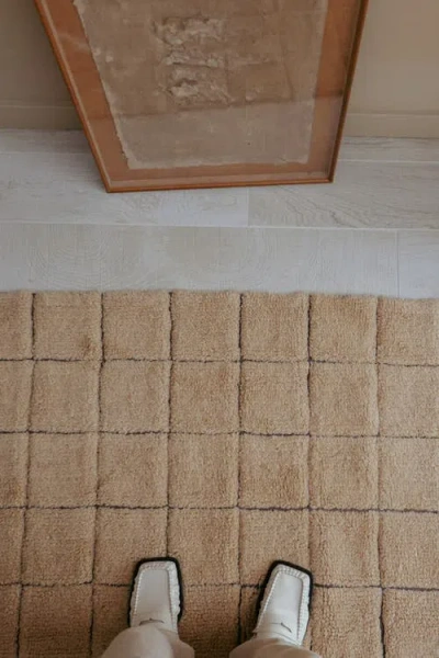Lorena Canals Woolable Rug Runner  Mosaic In Neutral