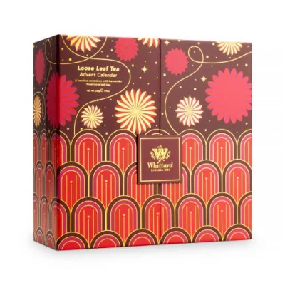 Whittard Of Chelsea Whittard Loose Leaf Tea Advent Calendar In Red
