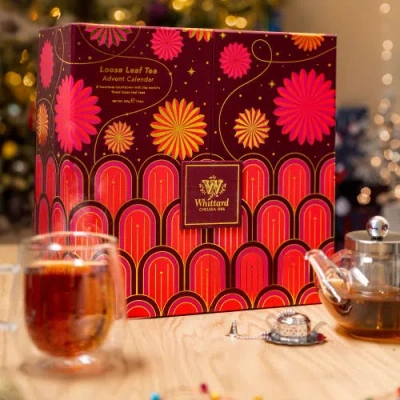 Whittard Of Chelsea Whittard Loose Leaf Tea Advent Calendar In Red