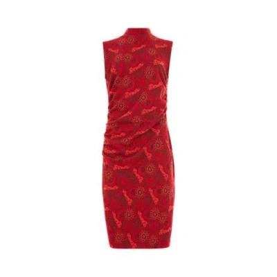 Kahindo Sao Tome Dress In Red