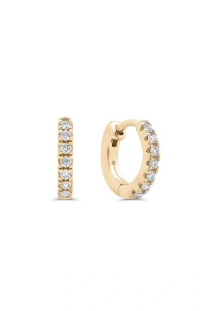 Seed2stone Pavé-all-day Hoops In Gold