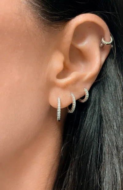 Seed2stone Pavé-all-day Hoops In Gold