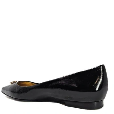 Madison Maison Maira Pointy Ballet With Jewel In Black