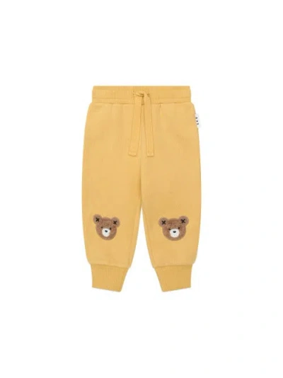Huxbaby Furry Huxbear Track Pants Boys In Yellow
