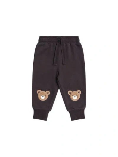 Huxbaby Furry Huxbear Track Pants Boys In Black