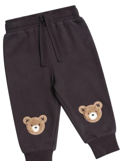 Huxbaby Furry Huxbear Track Pants Boys In Black