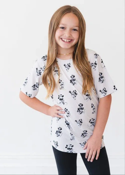 Charlie Lou Baby ® Steamboat Willie T-shirt In Animal Print