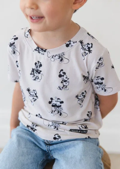 Charlie Lou Baby ® Steamboat Willie T-shirt In Animal Print