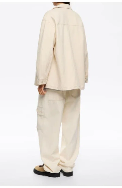 Bimba Y Lola Patch-pocket Buttoned Jacket In Neutral