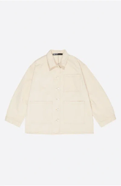 Bimba Y Lola Patch-pocket Buttoned Jacket In Neutral