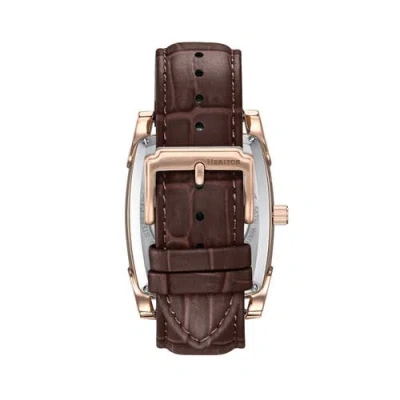 Heritor Automatic Valentin Mens Automatic Watch With Date In Brown