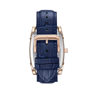 Heritor Automatic Valentin Mens Automatic Watch With Date In Blue