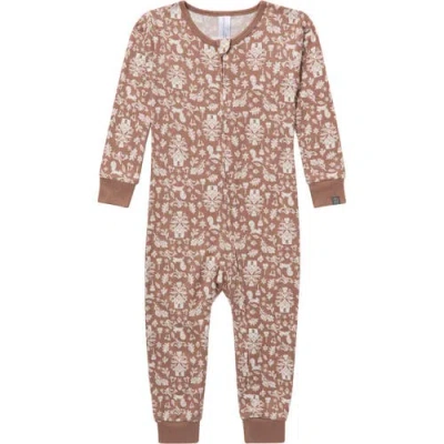 Modern Moments™ By Gerber Snug Fitting Footless Pajamas In Brown