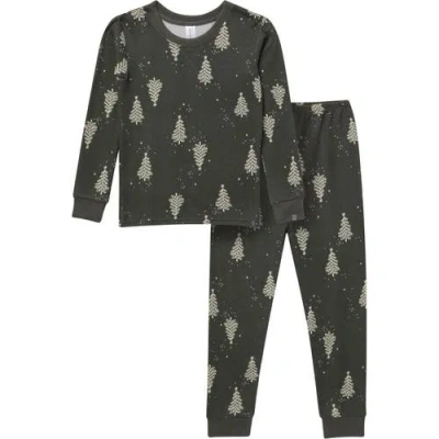 Modern Moments™ By Gerber Hacci Sung Fit Footless Pajama Set In Green