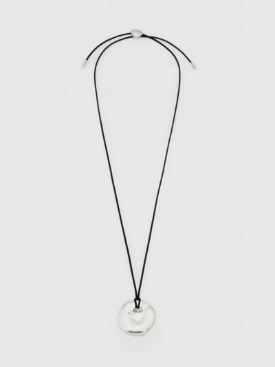 Reformation Estelle Necklace In Silver
