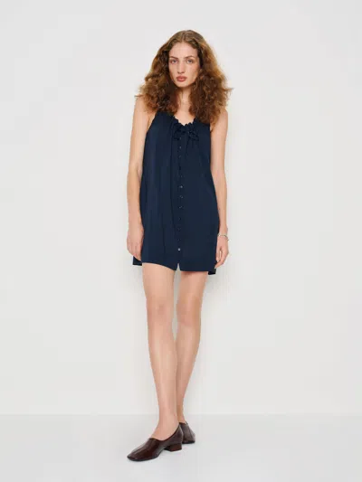Reformation Holly Sleep Dress In Blue