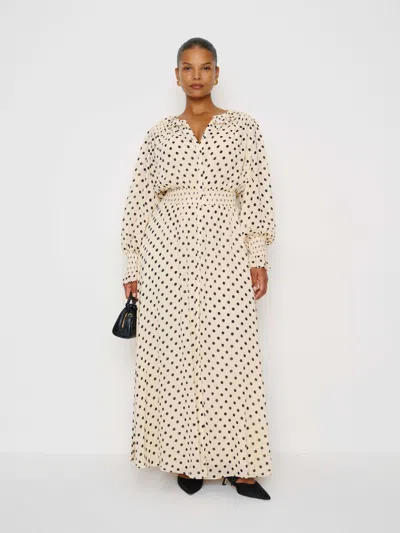 Reformation Brown Sugar Ruffle Dress Es In Multi